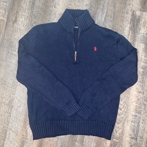 Polo Ralph Lauren Other - Ralph Lauren Polo Cotton Quarter Zip sweater